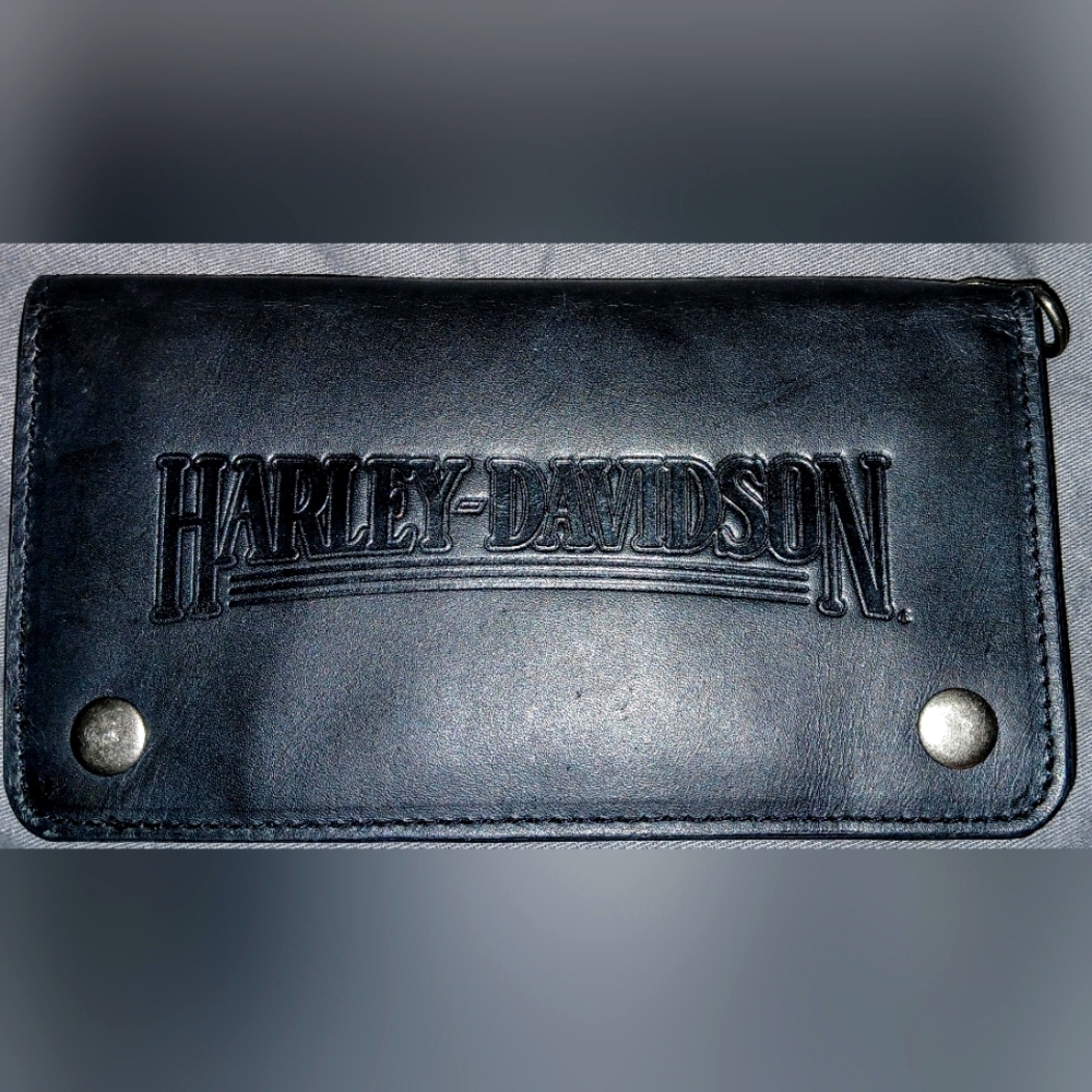 Harley Davidson leather wallet